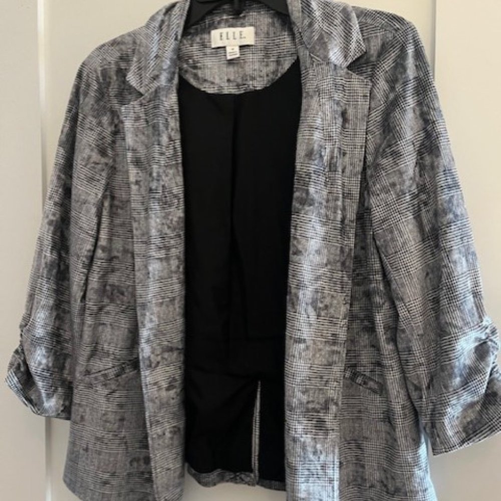 Elle Women's Grey Jacket Size M